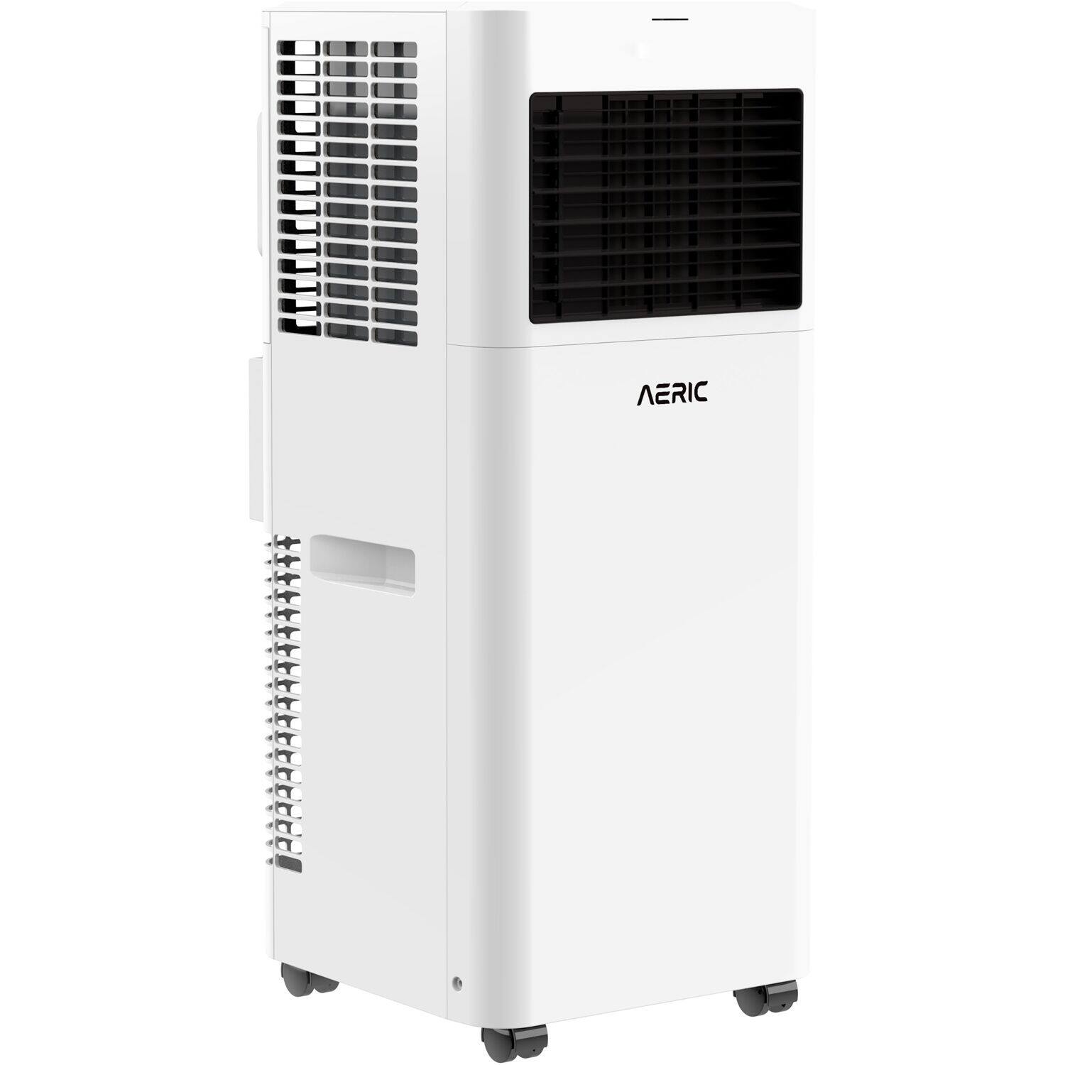 Alt View 4. Aeric - 400 Sq. Ft. Portable Air Conditioner - White.