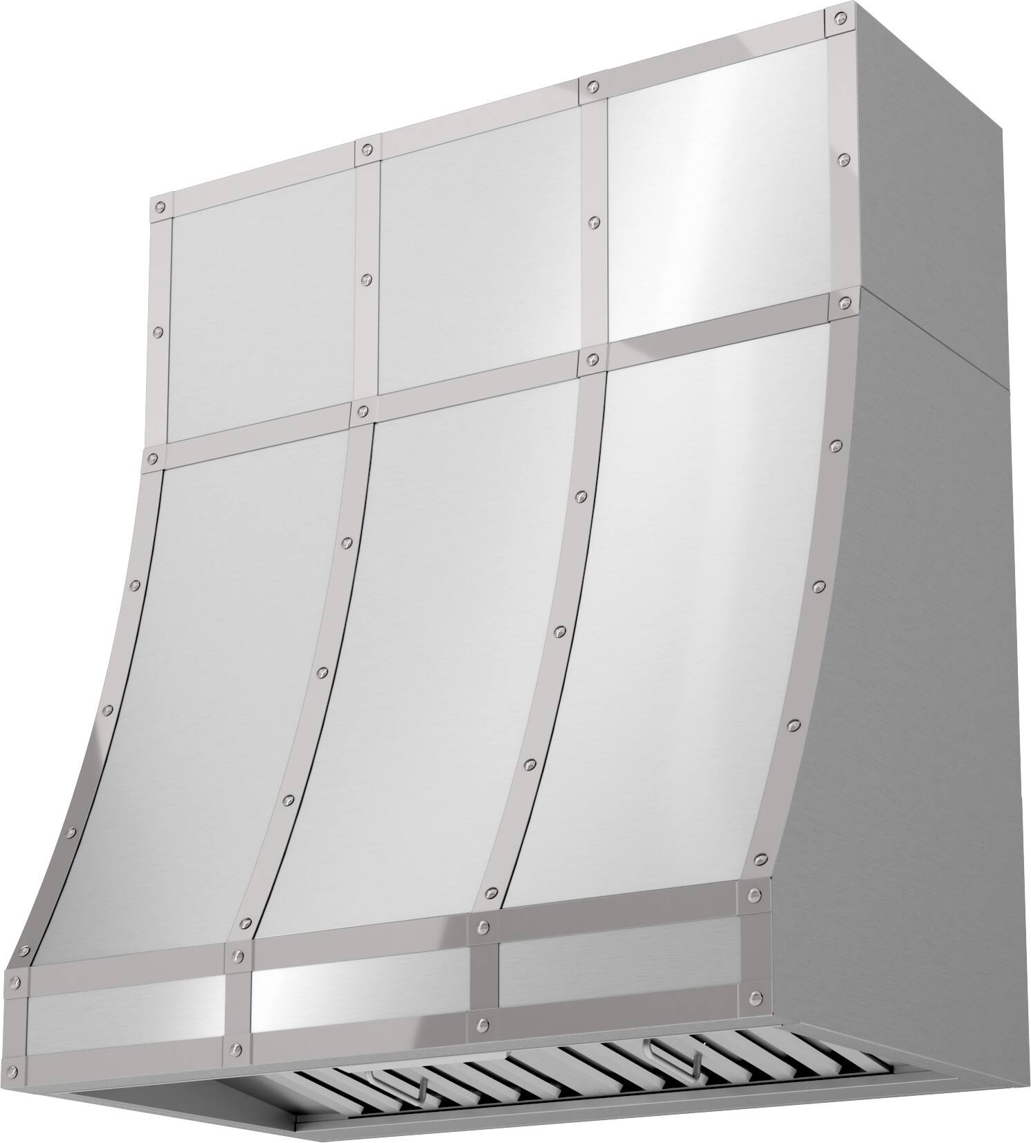 Angle. Zephyr - Duct Cover for CHFT36ASX - Stainless Steel.