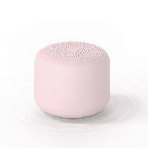Front. Cedar Assembly - Portable Speakers With Strap Easy To Carry Wireless Ipx5 Waterproof Mini Loud Stereo Sound 20 Hours Playt... - Pink.