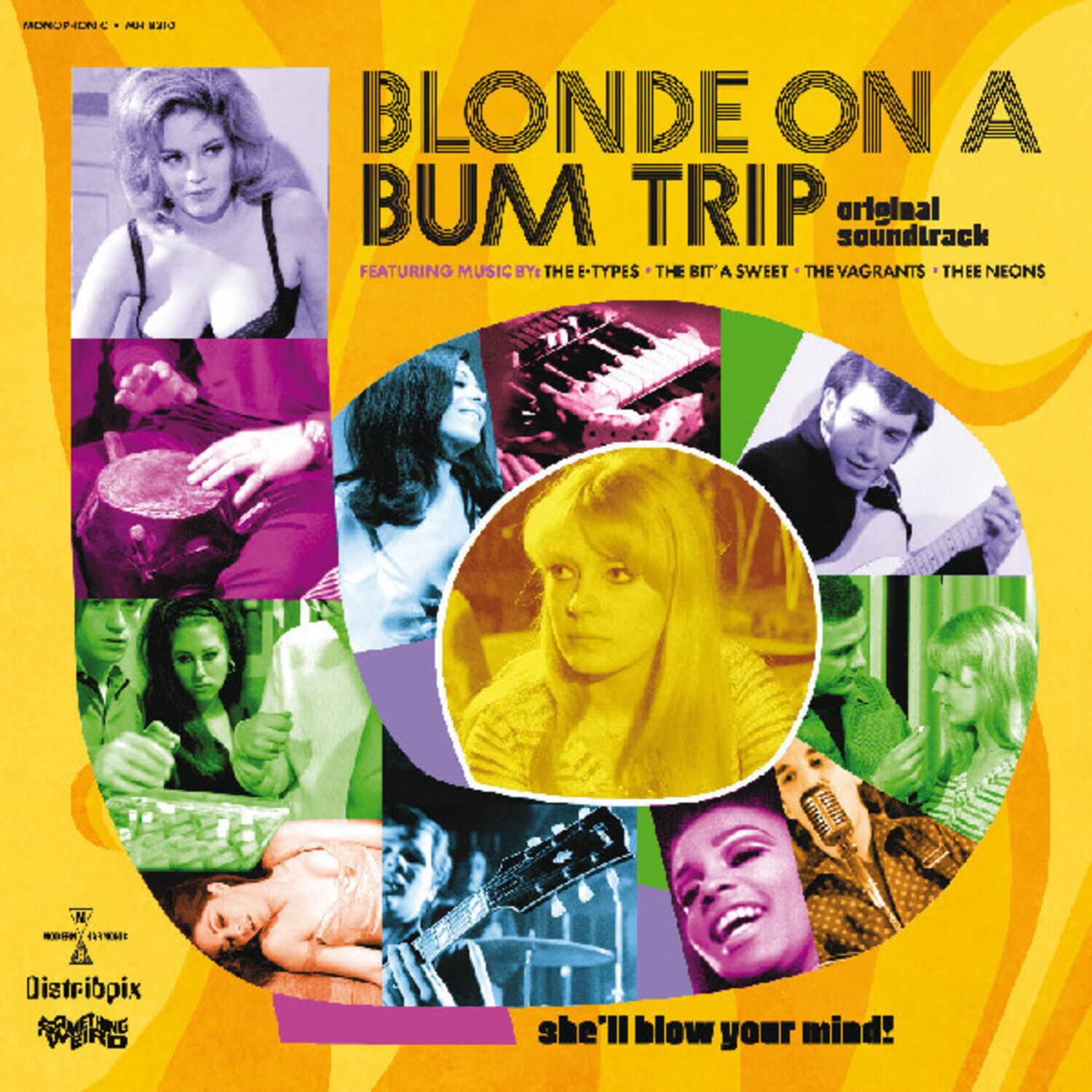 The E-Types - Blonde On A Bum Trip (Original Soundtrack) - VINYL LP