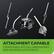 ATTACHMENT CAPABLE
COMPATIBLE WITH ALL GREENWORKS AND UNIVERSAL ATTACHMENTS