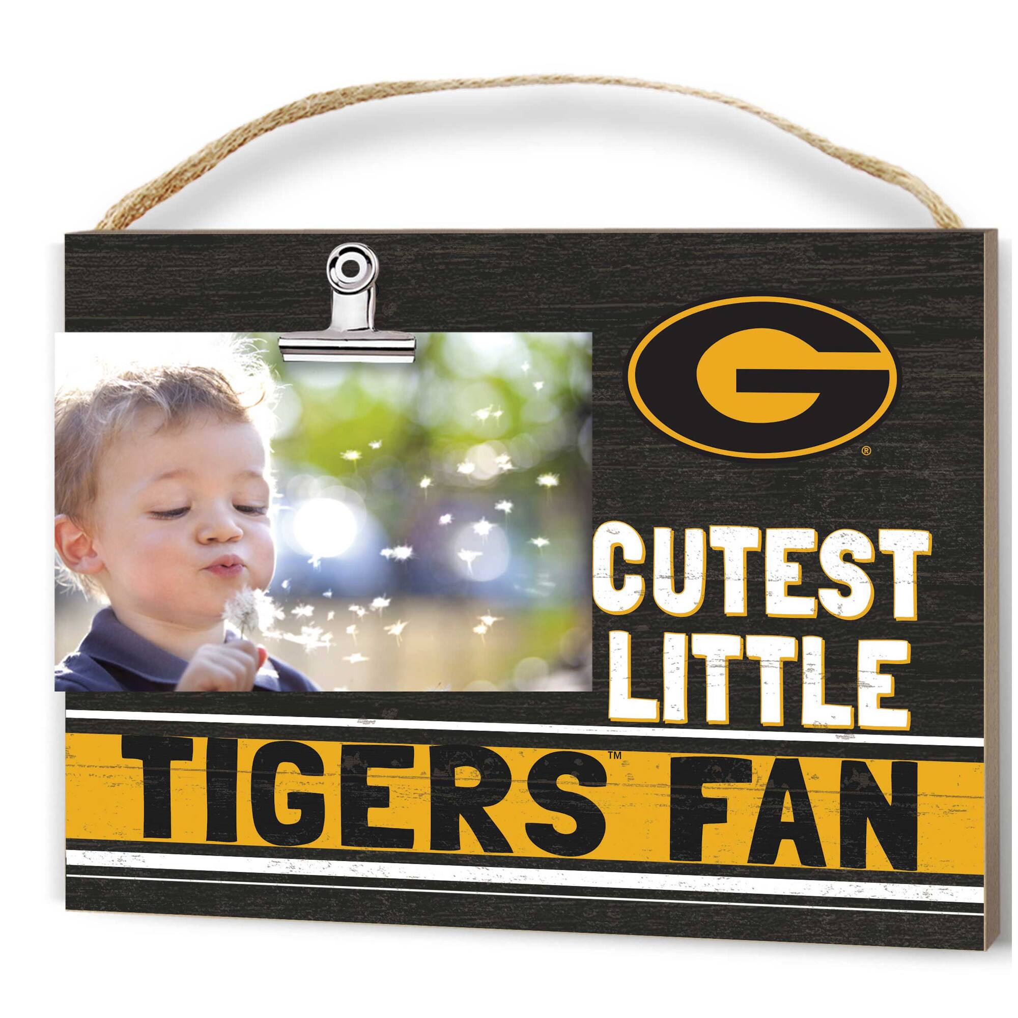 Jardine - Grambling Tigers 8'' x 10'' Cutest Little Team Logo Clip Photo Frame - Yellow