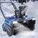 Alt View 15. Snow Joe - 48V 1200W 22" Cordless Snow Blower w/ 2 x 8.0Ah Batteries and Dual Port Charger - Blue.