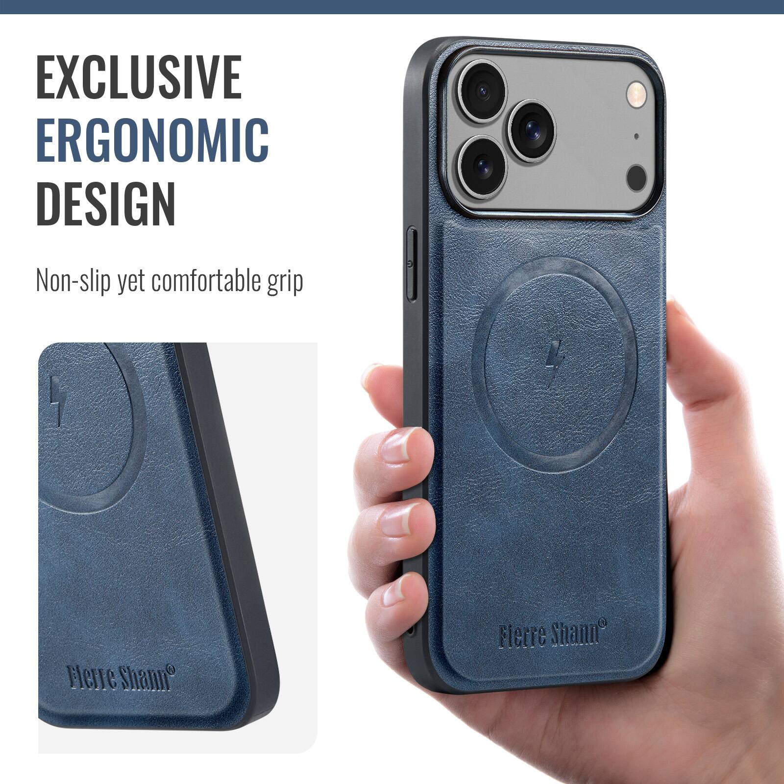 EXCLUSIVE ERGONOMIC DESIGN  
Non-slip yet comfortable grip  

FleRe Shann®