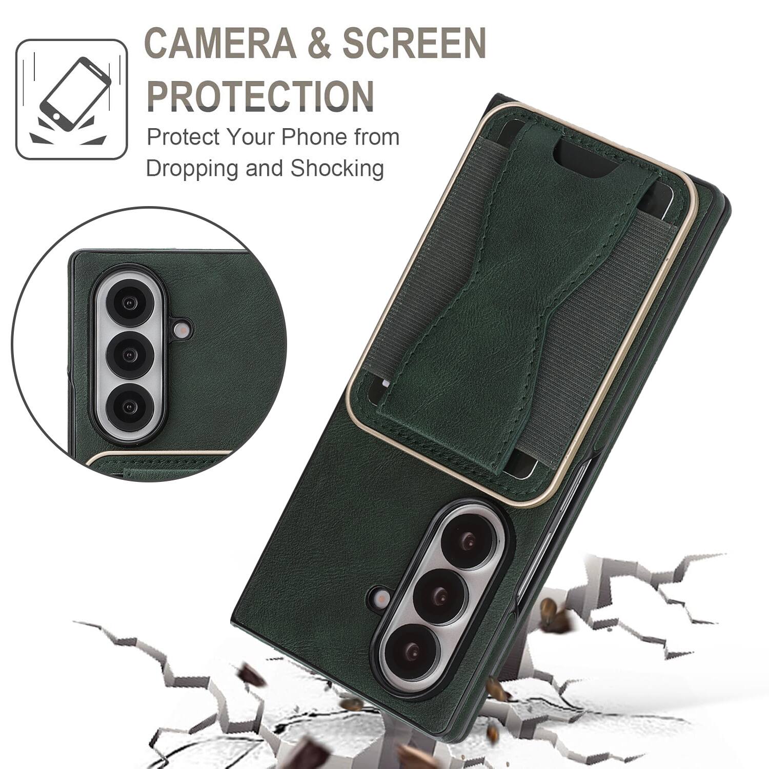 CAMERA & SCREEN PROTECTION  
Protect Your Phone from Dropping and Shocking