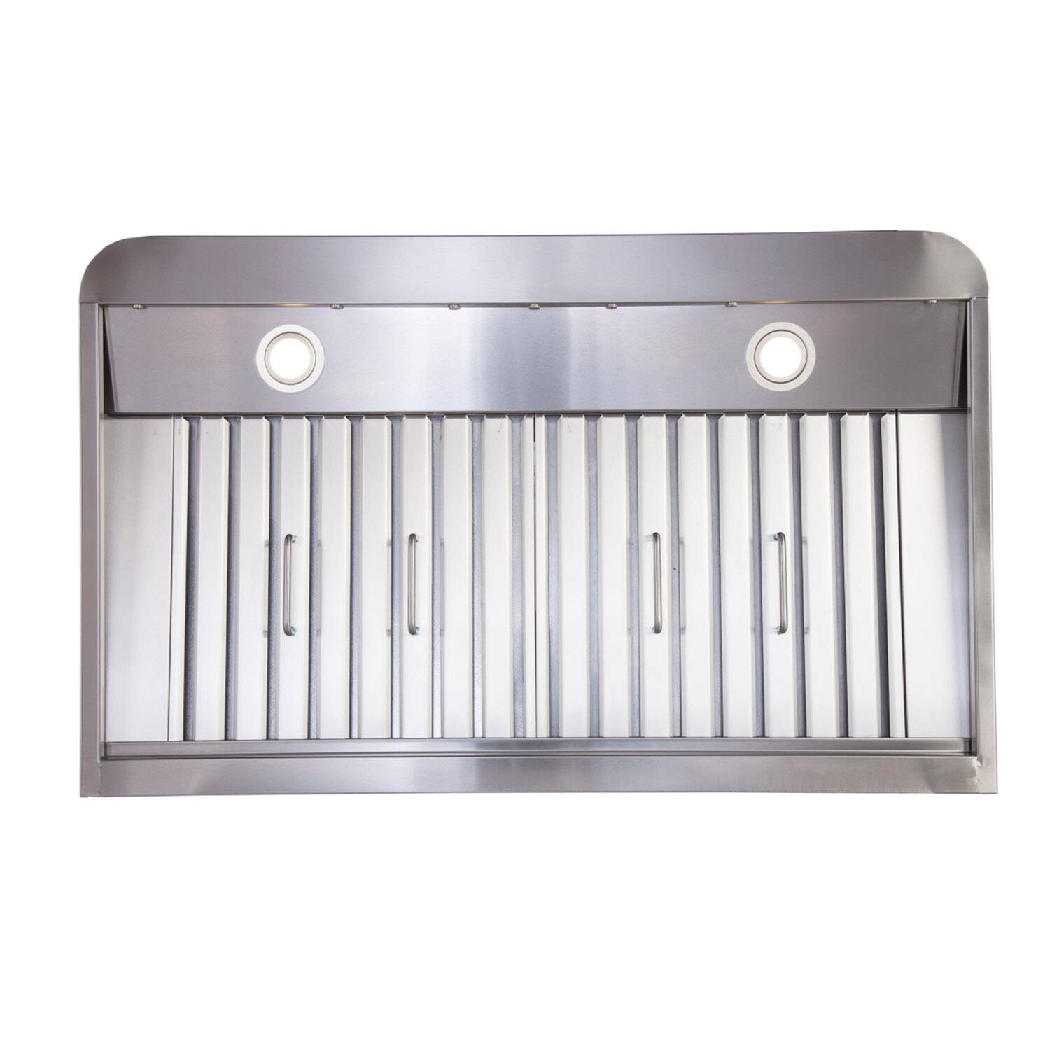 Alt View 1. Kucht - Pro Style 36 in. 900 CFM Under Cabinet Range Hood, Stainless Steel - Stainless Steel.