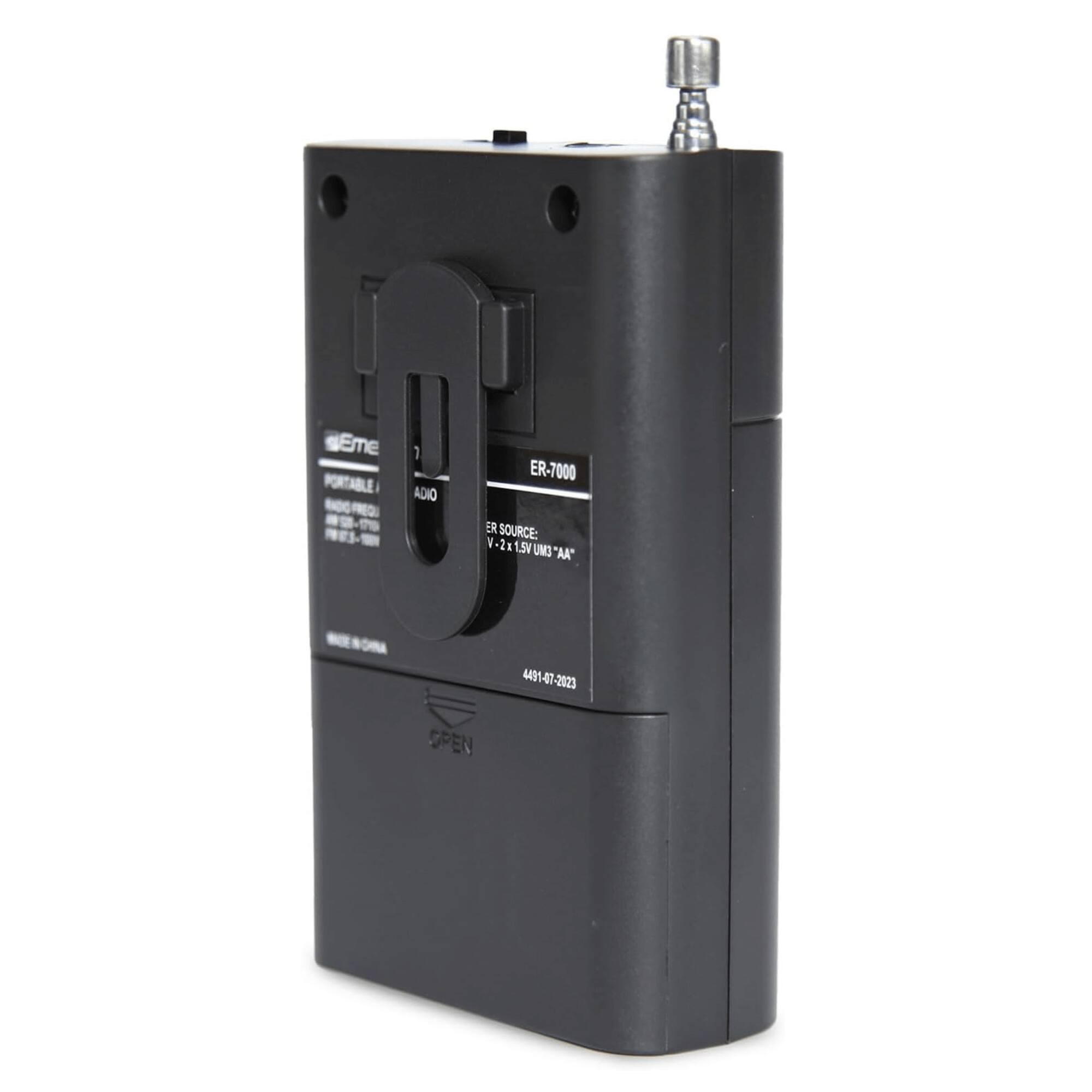 Eme PORTABLE RADIO ER-7000 ER SOURCE: V 2 1.5M UMD "AA" 4491-47-2923 -2023 SPEN