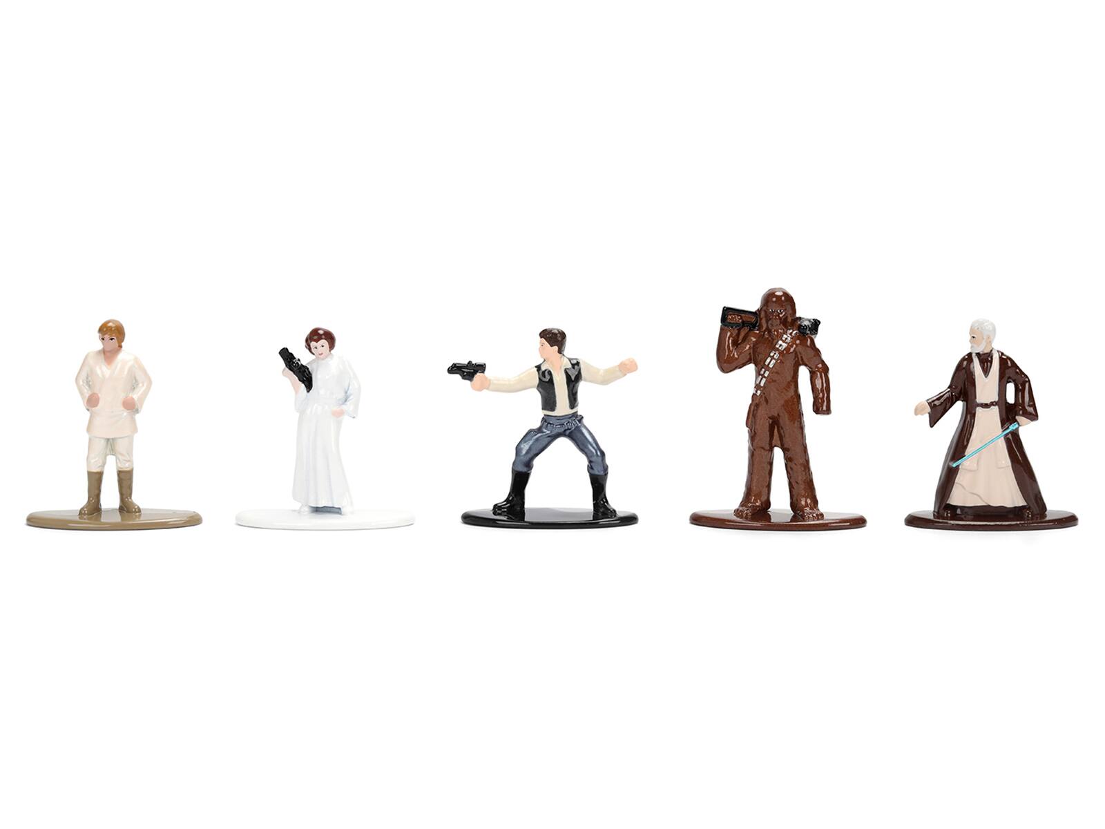 Alt View 2. Jada - Set of 12 Diecast Figures "Star Wars" Movie Franchise "Nano Metalfigs" Series Diecast Models by Jada.