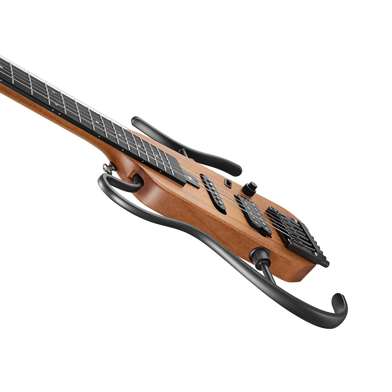 Alt View 8. Donner music - Donner HUSH™ X Electric Guitar Kit for Travel Natural - Natural.