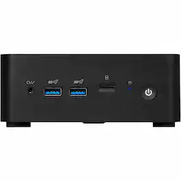 MSI - Cubi NUC AI Desktop - Intel Core Ultra 5 - 16GB Memory - 1TB SSD - Black
