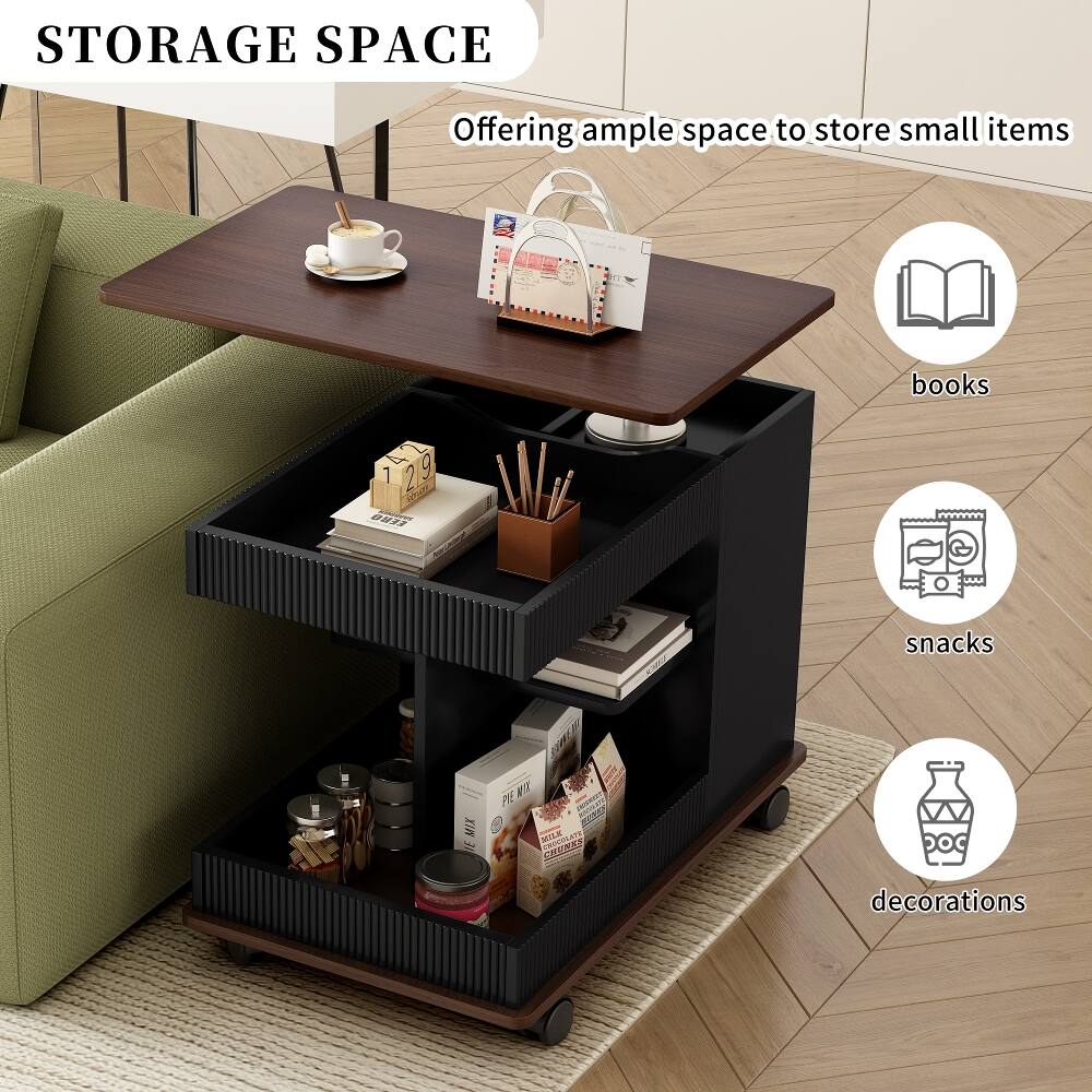 STORAGE SPACE  
Offering ample space to store small items  
books  
snacks  
decorations