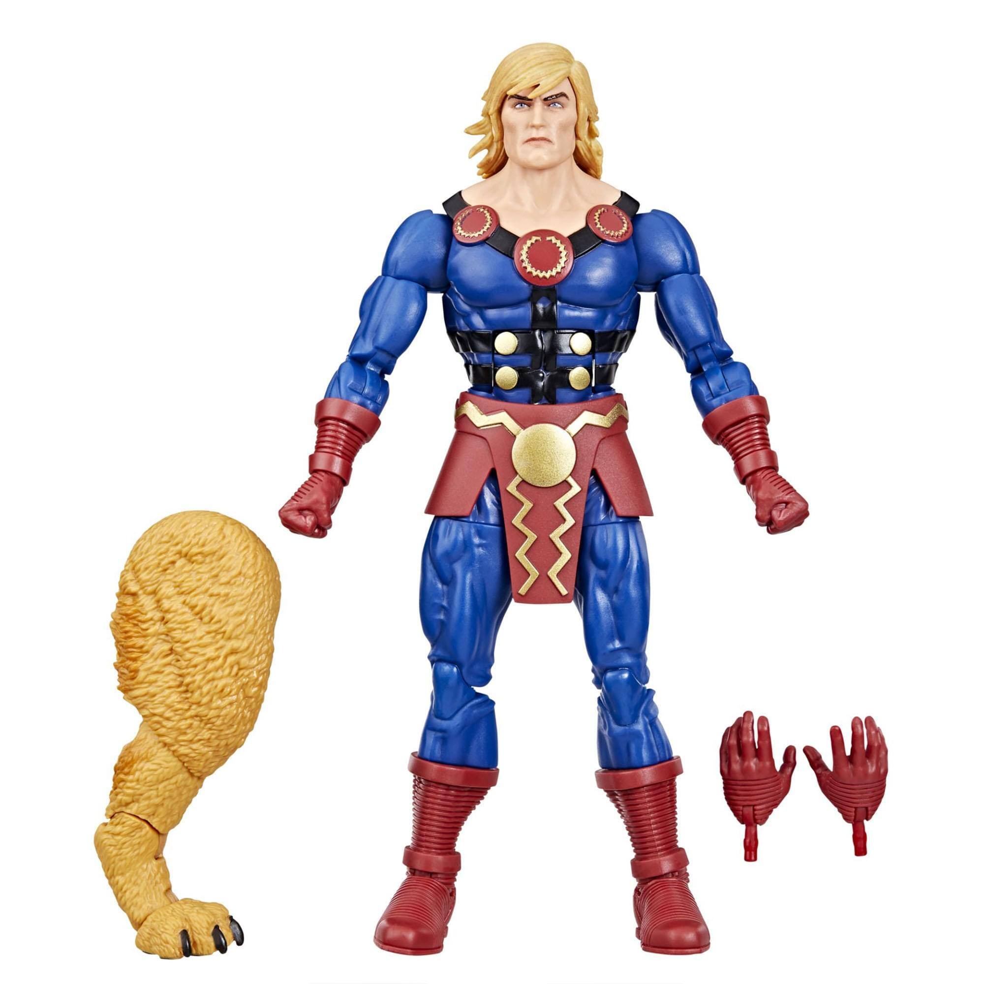 Alt View 2. Hasbro - Marvel Legends Zabu Series 6 Inch Action Figure | Ikaris - Multi-Colored.
