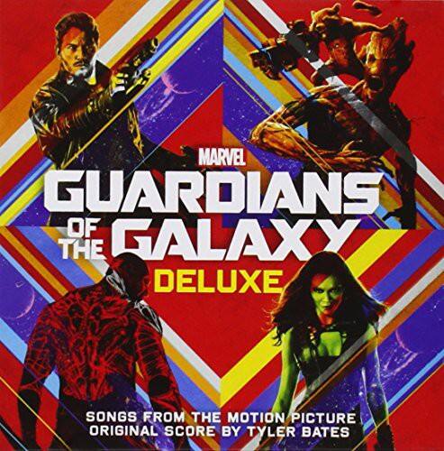 MARVEL  
GUARDIANS OF THE GALAXY  
DELUXE  

SONGS FROM THE MOTION PICTURE  
ORIGINAL SCORE BY TYLER BATES
