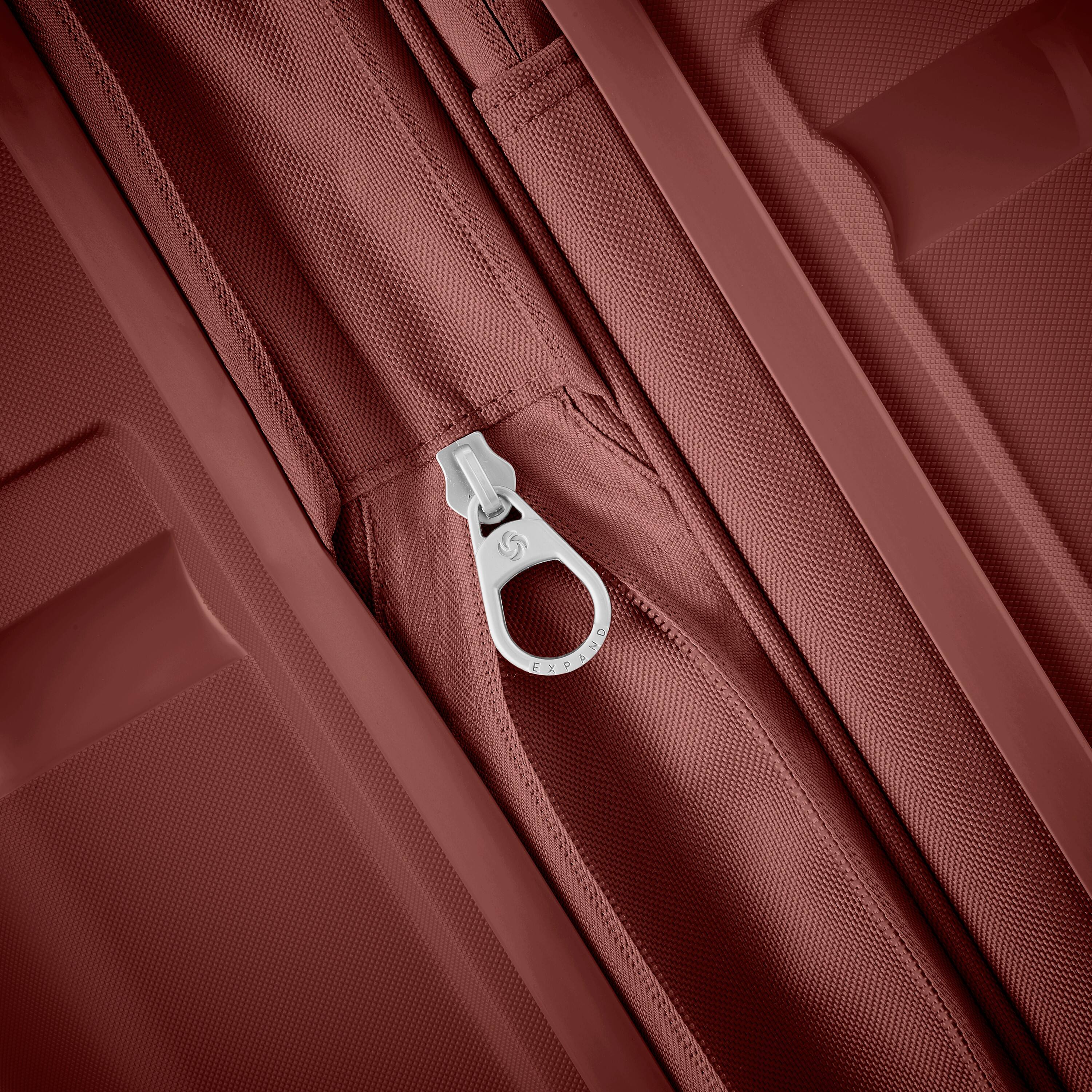 Alt View 7. Samsonite - Outline Pro Large Spinner Suitcase - Mars Red.