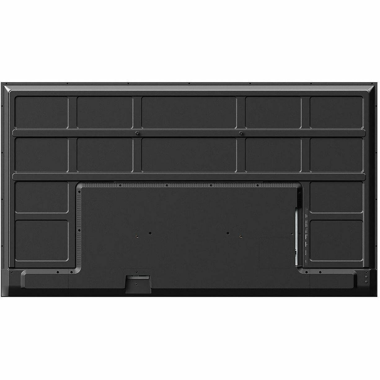 Alt View 4. Sharp - Sharp 43" Ultra High Definition Commercial Display - 43" LCD - Advanced Super Dimension Switch ( ADS ) - 16 Hours/ 7 - Black.