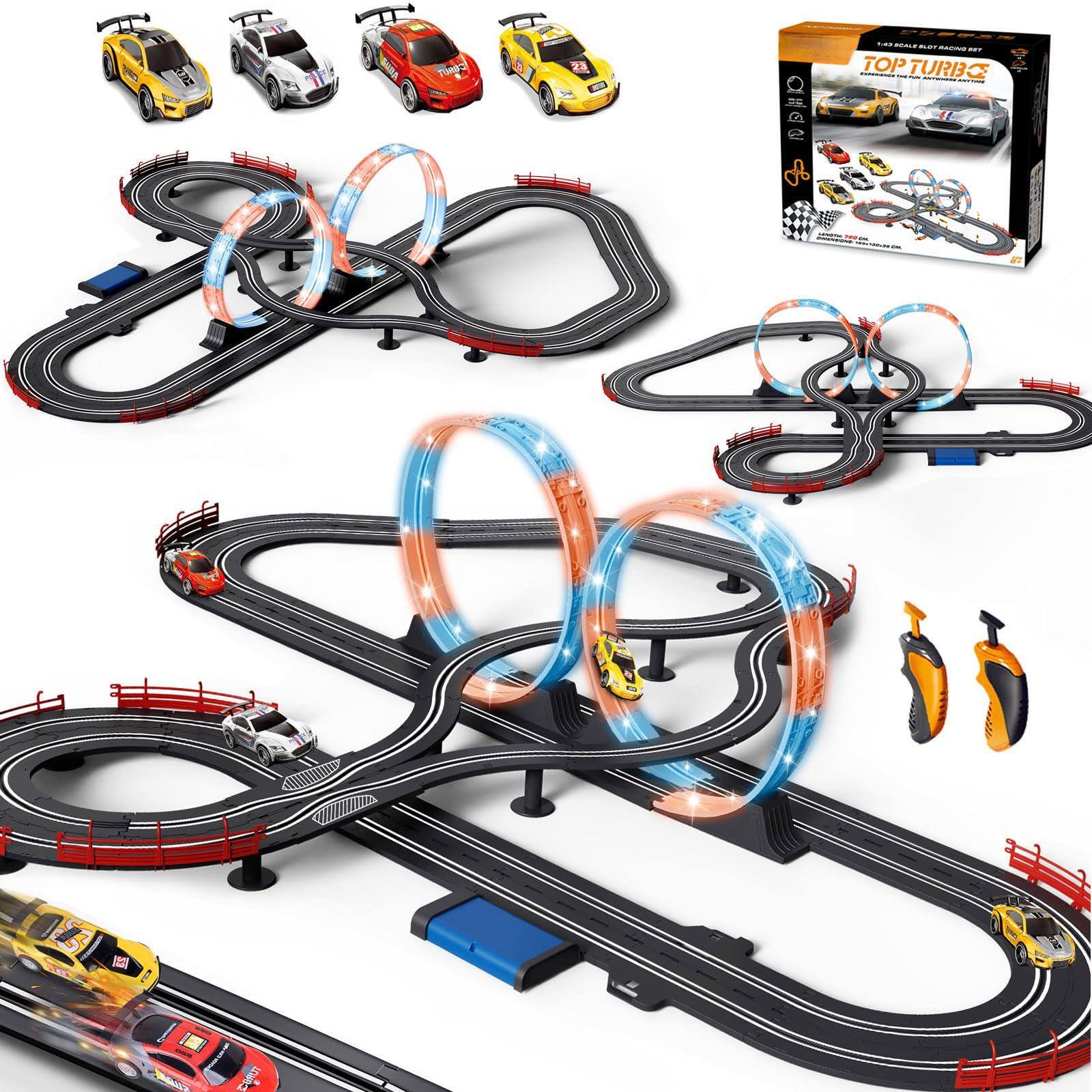 Leash Valley Slot Car Race Track 1 43 Scale For Led Tracks Electric ...
