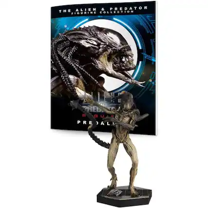 ALIEN & PREDATOR THE COLLECTION FIGURINE IESE RED A QUJE PRE EDAL