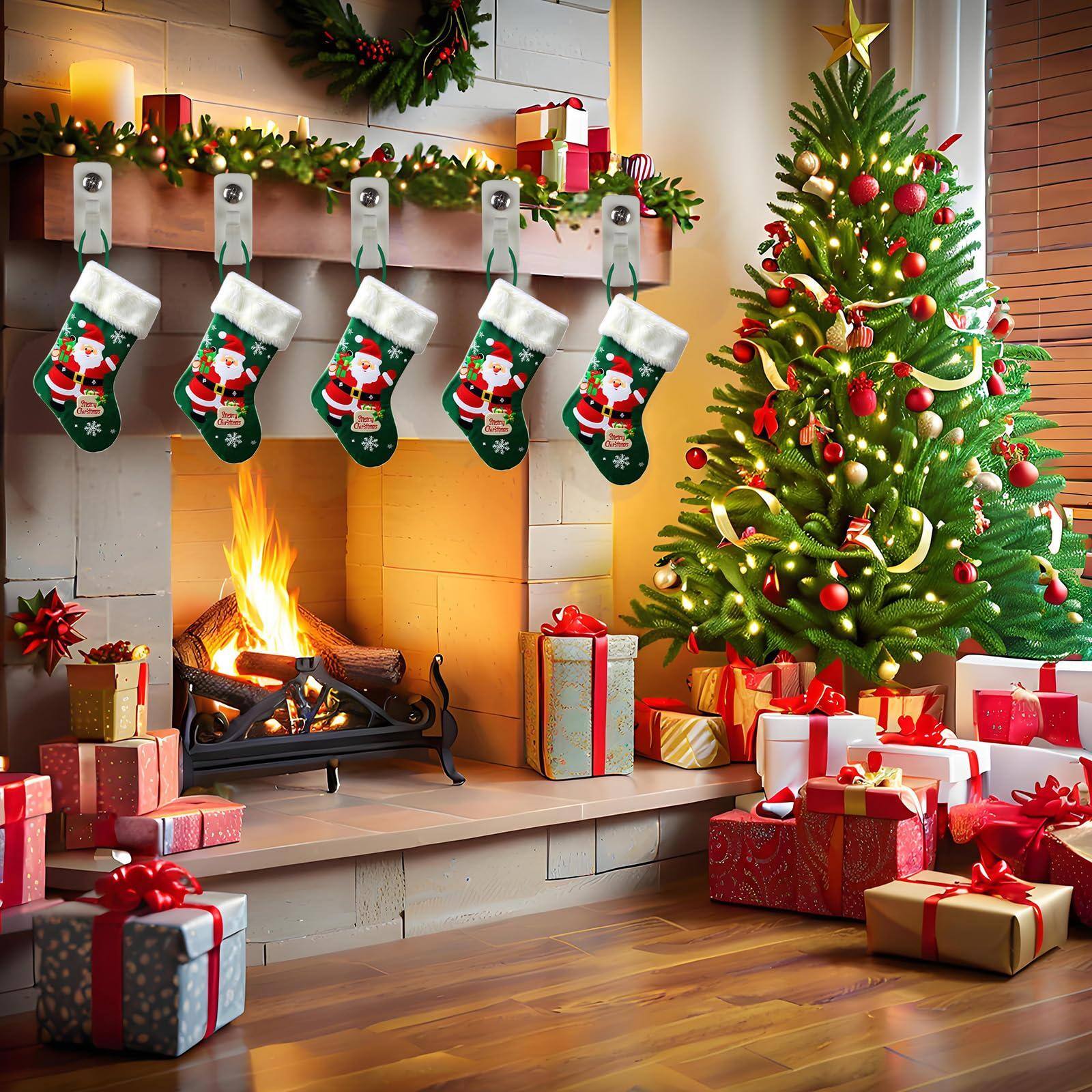 Alt View 3. Paradigms Interiors - Outdoor Light Hooks For String Lights Heavy Duty Christmas Clips Patio Wall Garage Holiday Party And Year-r... - Black.