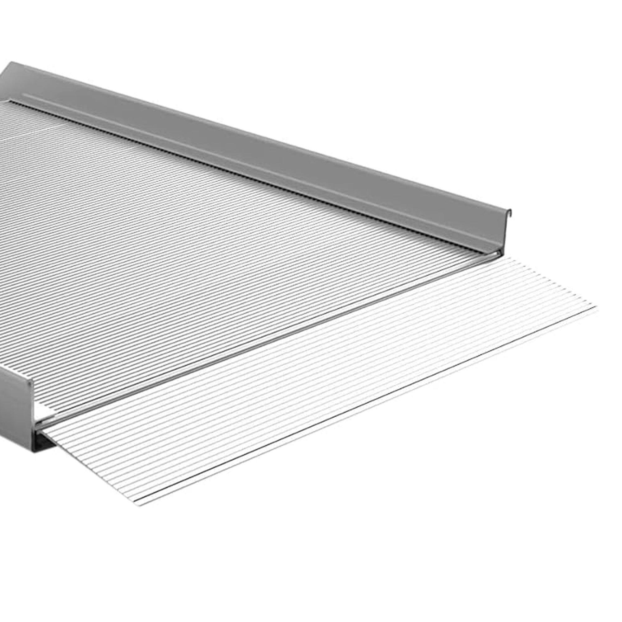 Alt View 8. EZ-ACCESS - EZ-ACCESS TRAVERSE 4 Foot Walk Ramp w/Textured Surface & Hook/Strap Attachment - GREY.