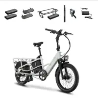 Lectric eBikes - XPedition 2.0 Long Range Dual-Battery eBike: 170mi. Range/28mph Speed + Accessories - White - Front_Zoom