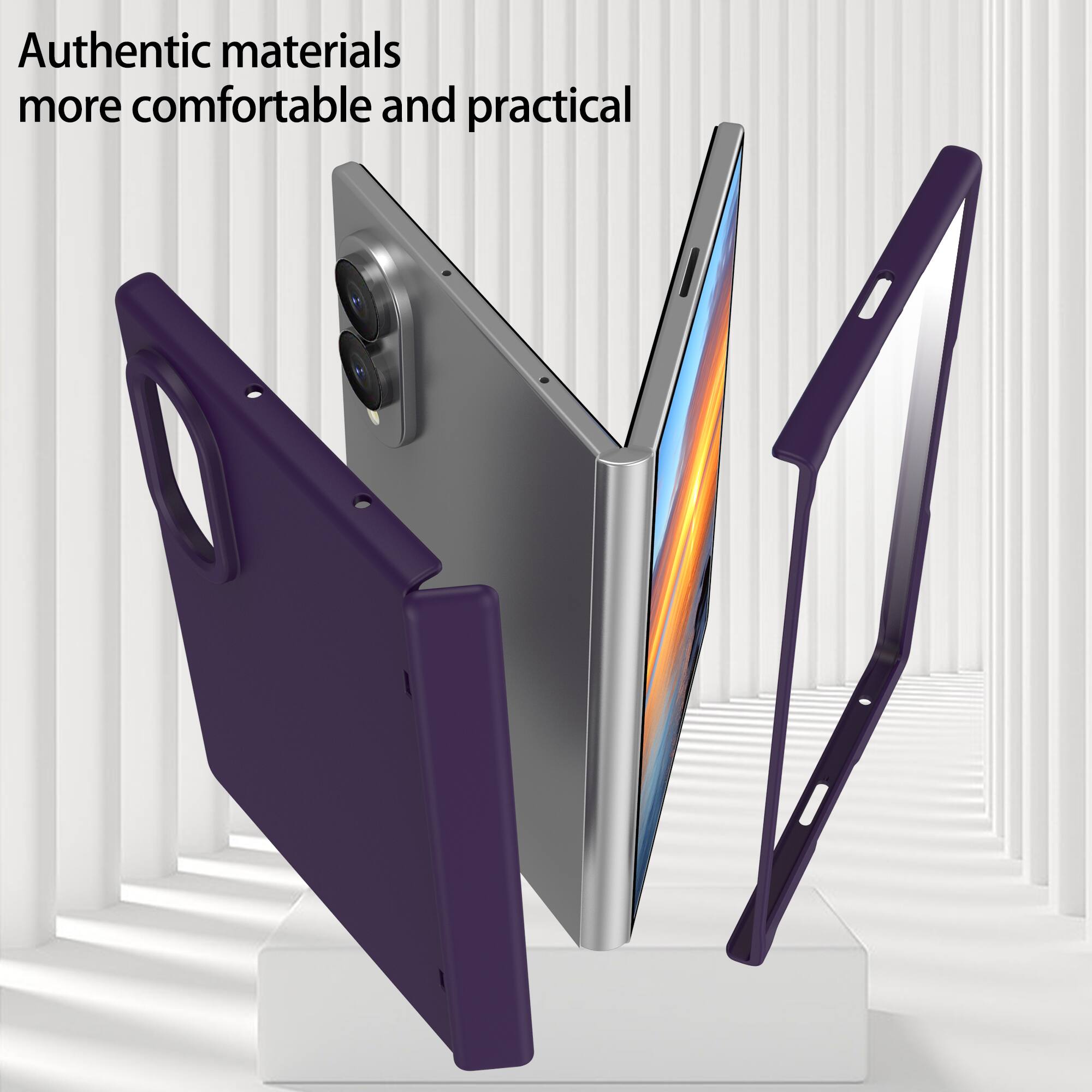 Authentic materials more comfortable and practical