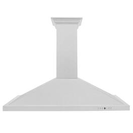ZLINE - 48 inches - Externally Vented & Convertible - Wall Range Hood - Satin Stainless Steel