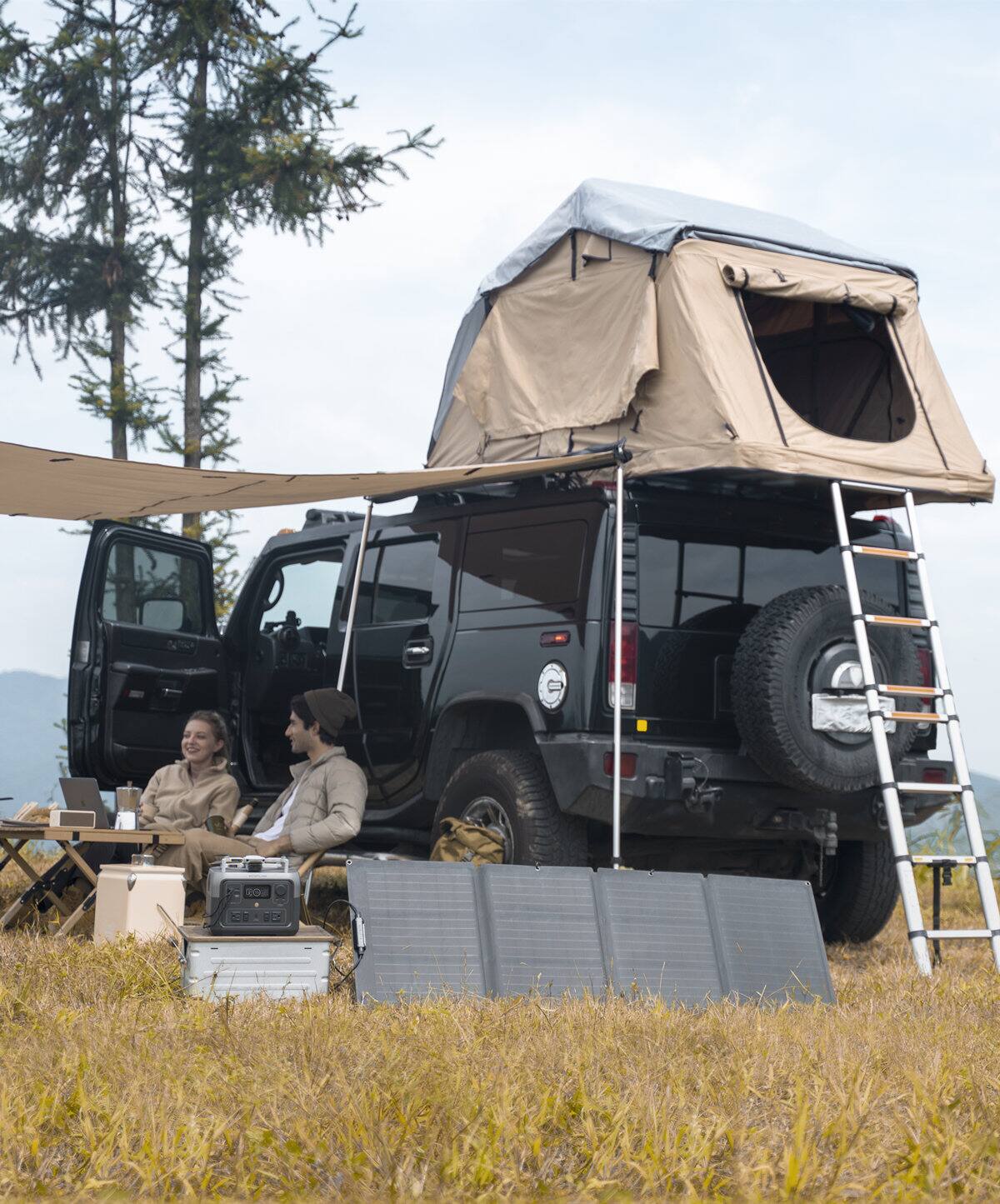 Alt View 20. EcoFlow - RIVER 2 MAX 512Wh Portable Power Station - Black.