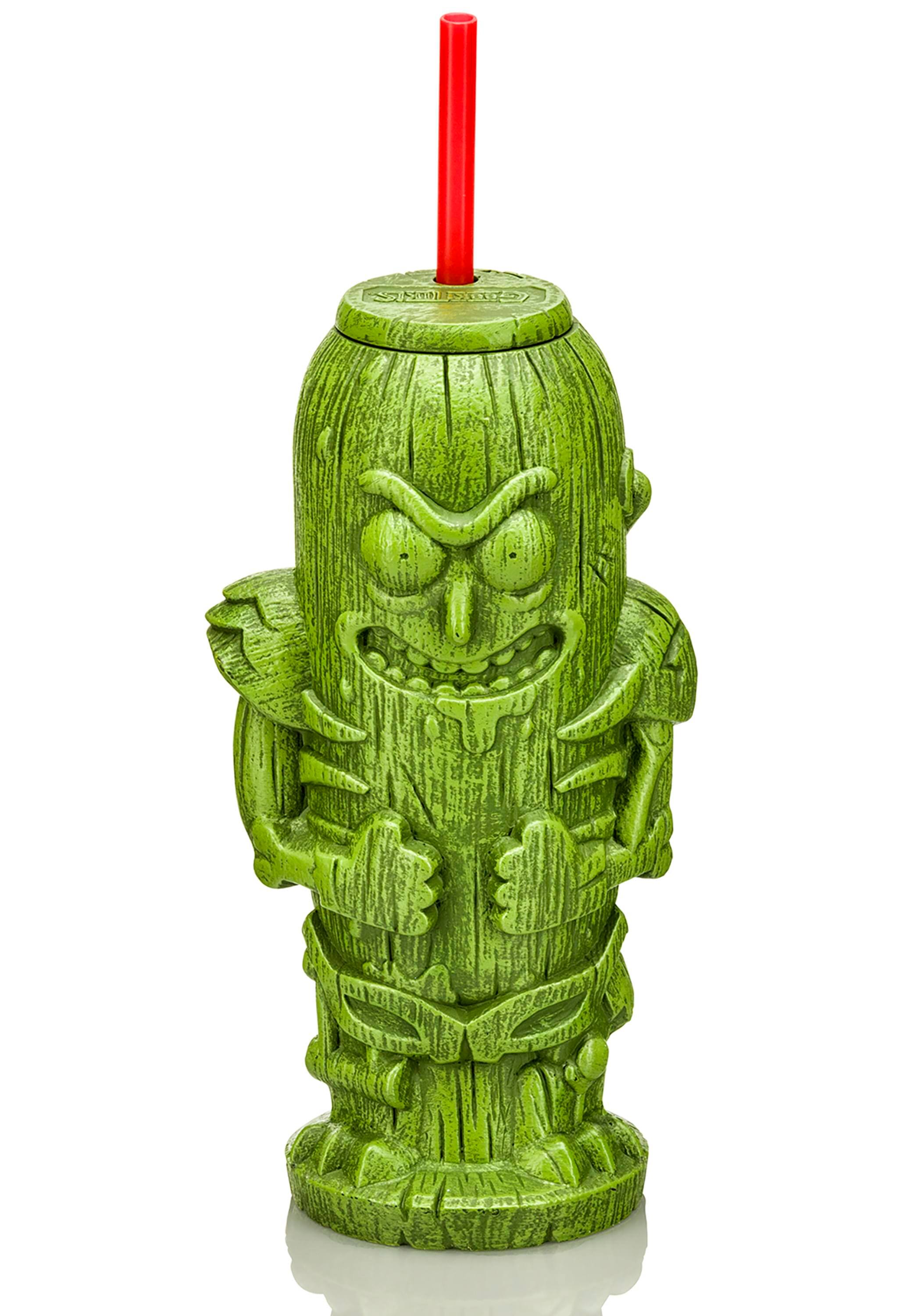 Alt View 3. Beeline Creative - Rick and Morty Geeki Tiki Plastic Tumblers | Set of 4 - Multicolored.