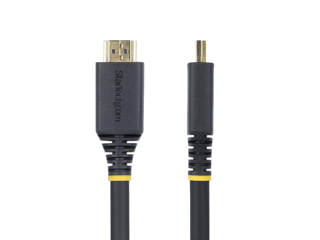 Alt View 3. StarTech.com - StarTech 50ft 15.2m Active High Speed HDMI Cable 4K 60Hz/1440p 144Hz 18Gbps UHD HDMI 2.0 Cord TPE Jacket.