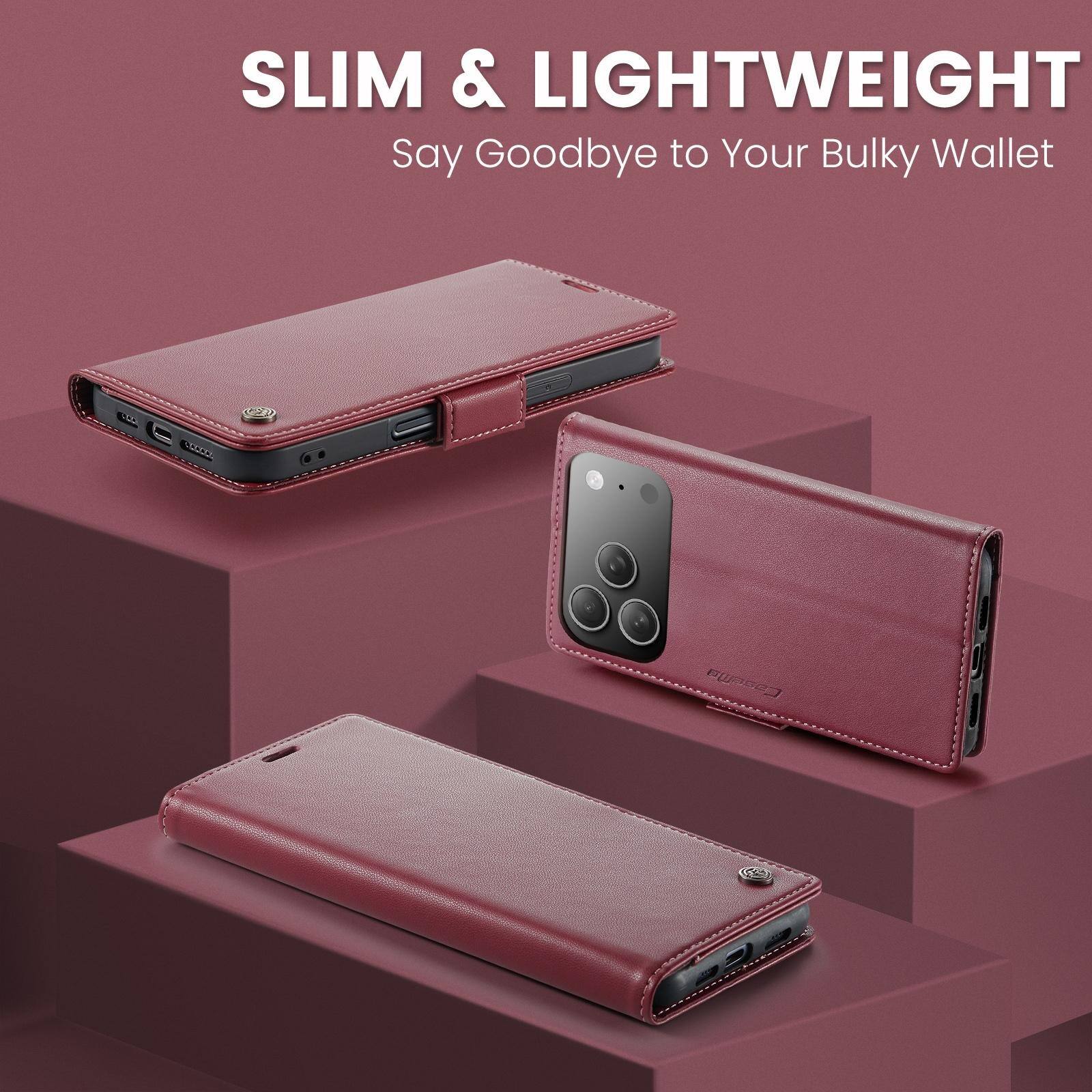 SLIM & LIGHTWEIGHT  
Say Goodbye to Your Bulky Wallet