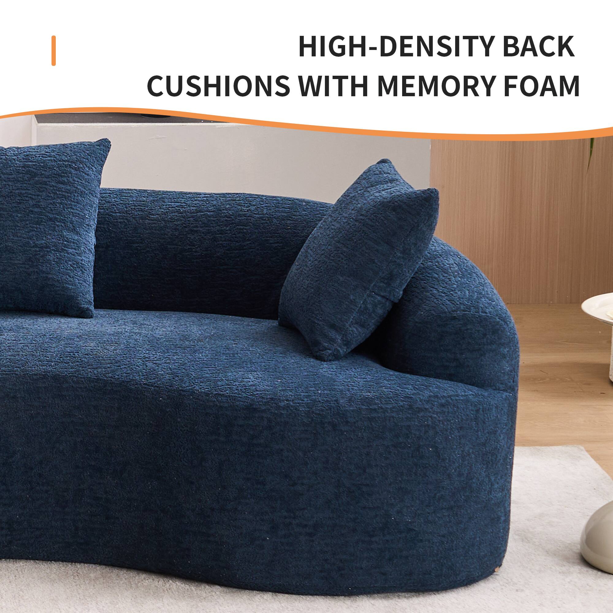 HIGH-DENSITY BACK CUSHIONS WITH MEMORY FOAM
