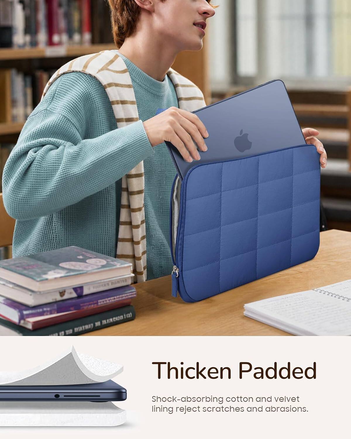 100% im M feuten

Thicken Padded

Shock-absorbing cotton and velvet lining reject scratches and abrasions.