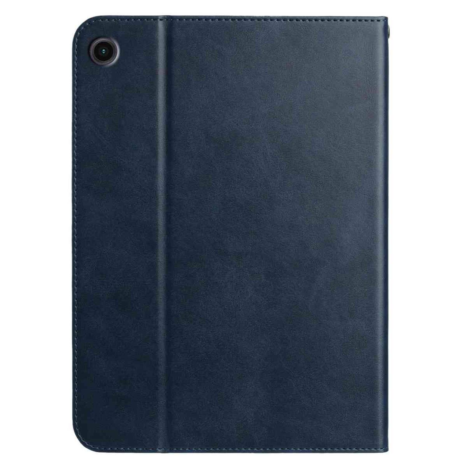 Alt View 4. Dteck - Retro PU Leather Folio Case for Samsung Galaxy Tab A9+ 2023 11.0" (SM-X210/X215),Shockproof Flip Card Slot Holder Cover - Black.
