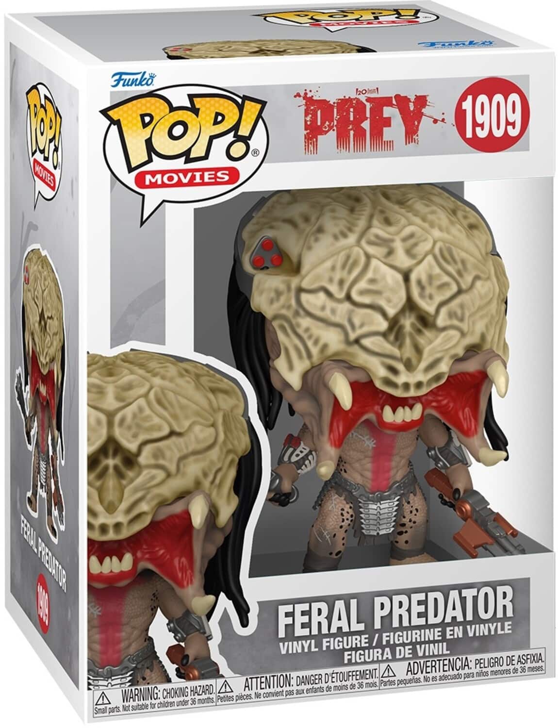 Funko - POP! Movies: Prey - Feral Predator - COLLECTIBLES - Multicolor