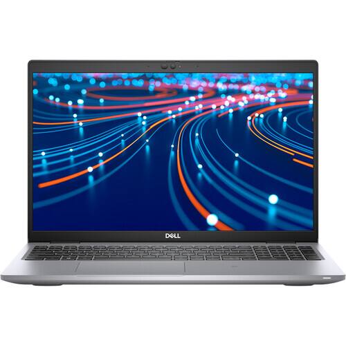 Front. Dell - Latitude 5520 15.6' FHD LED Intel Core i7-1185G7 3.0 GHz up to 4.8 GHz 16GB 512GB SSD Windows 11 Pro - Gray.
