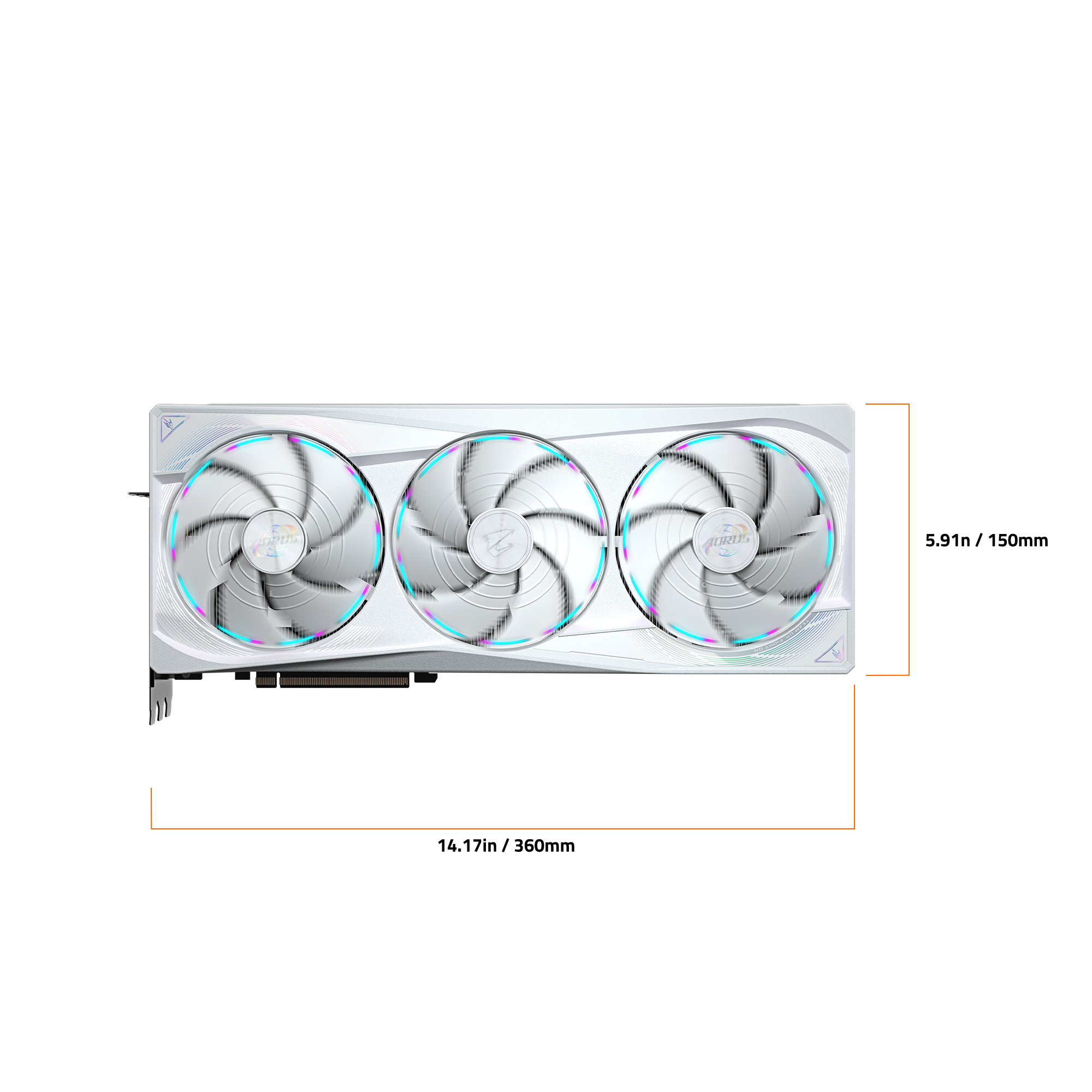 GIGABYTE AORUS GeForce RTX 5090 STEALTH ICE 32GB GDDR7 PCI Express