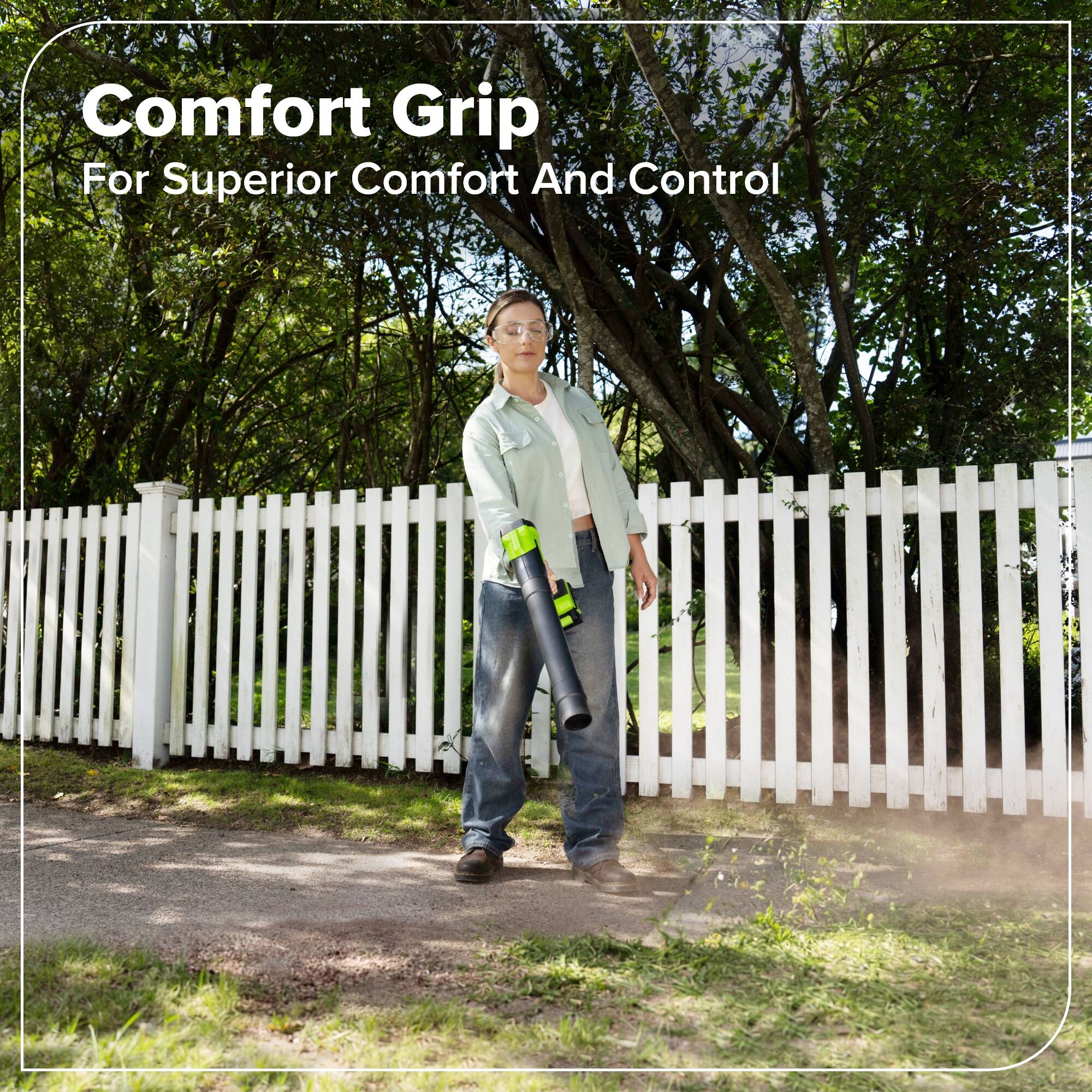 Comfort Grip  
For Superior Comfort And Control