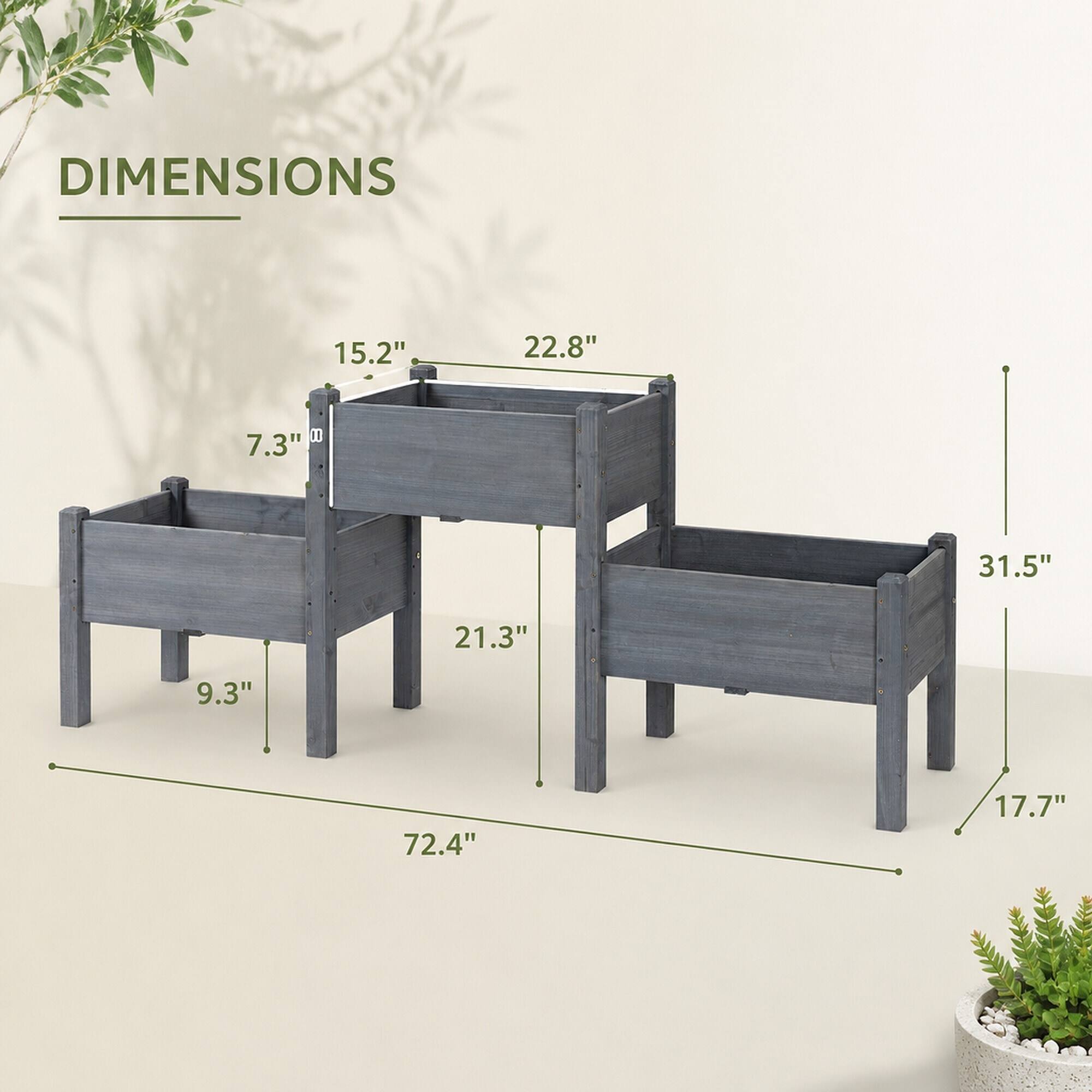DIMENSIONS
15.2"
22.8"
7.3"
31.5"
21.3"
9.3"
72.4"
17.7"