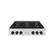 Front. ZLINE - 36 in. Wide 6 Burner AutographParamount Rangetop with with Black Accents (PSRTZ-36-MB) - Stainless Steel.
