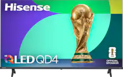 Hisense - 40" Class QD4 Series Hi-QLED Full HD 1080P Smart Fire TV (2025) - Front_Zoom