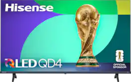 Hisense - 40" Class QD4 Series Hi-QLED Full HD 1080P Smart Fire TV (2025)
