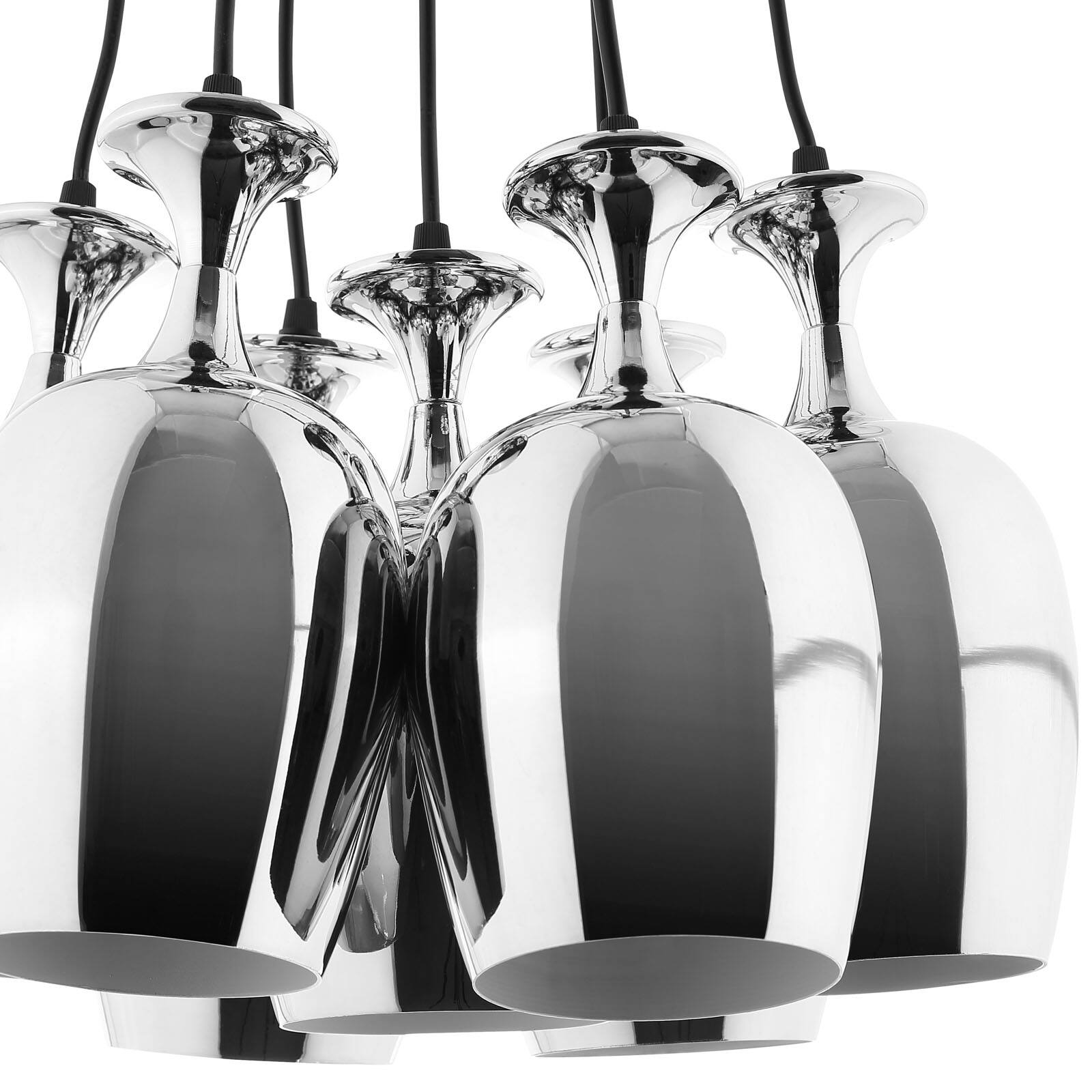 Back. Modway - Goodwill Metal Chandelier by Modway - Silver.