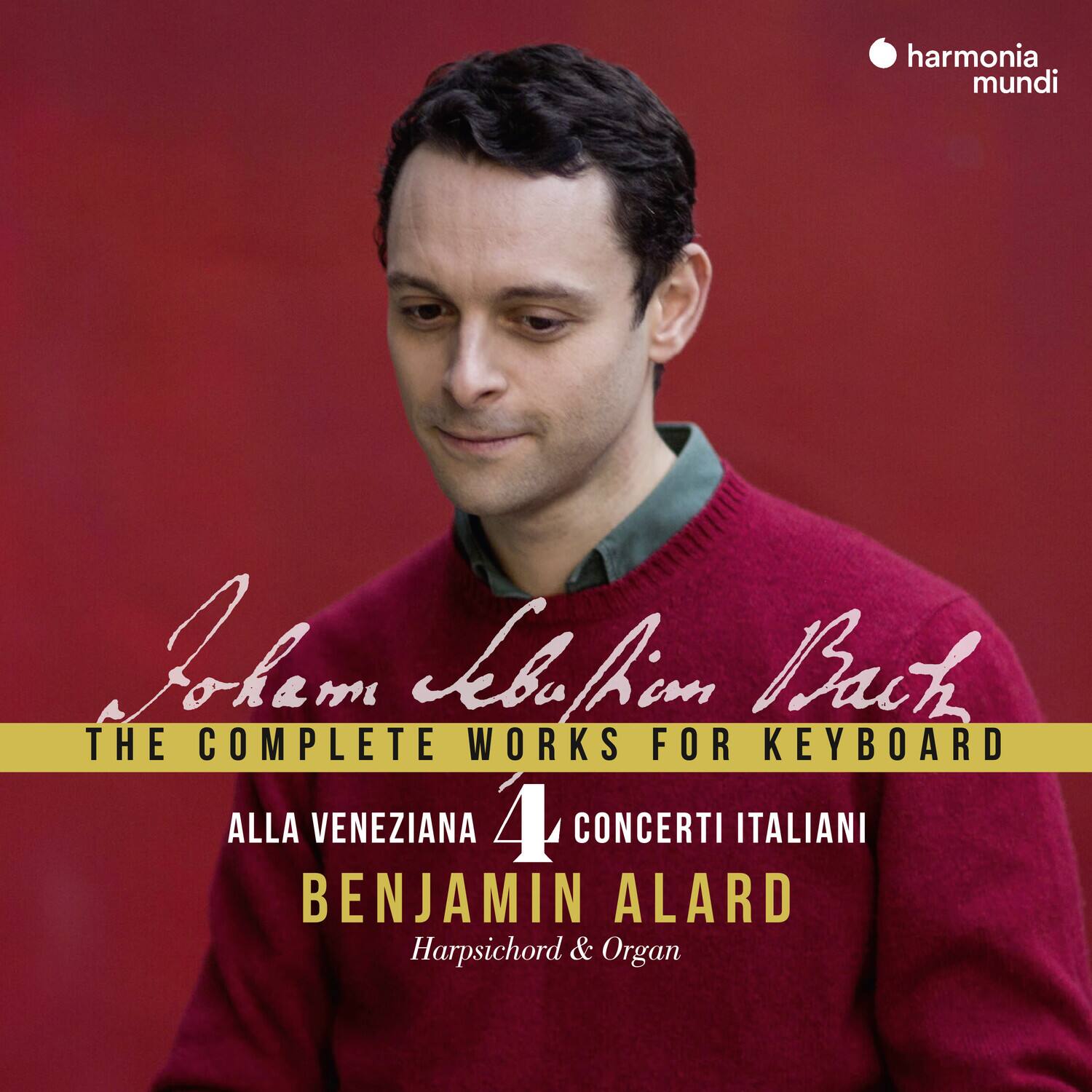 Benjamin Alard - Alla veneziana - Bach: Complete Works for Keyboard Vol. 4   - COMPACT DISCS [CD]