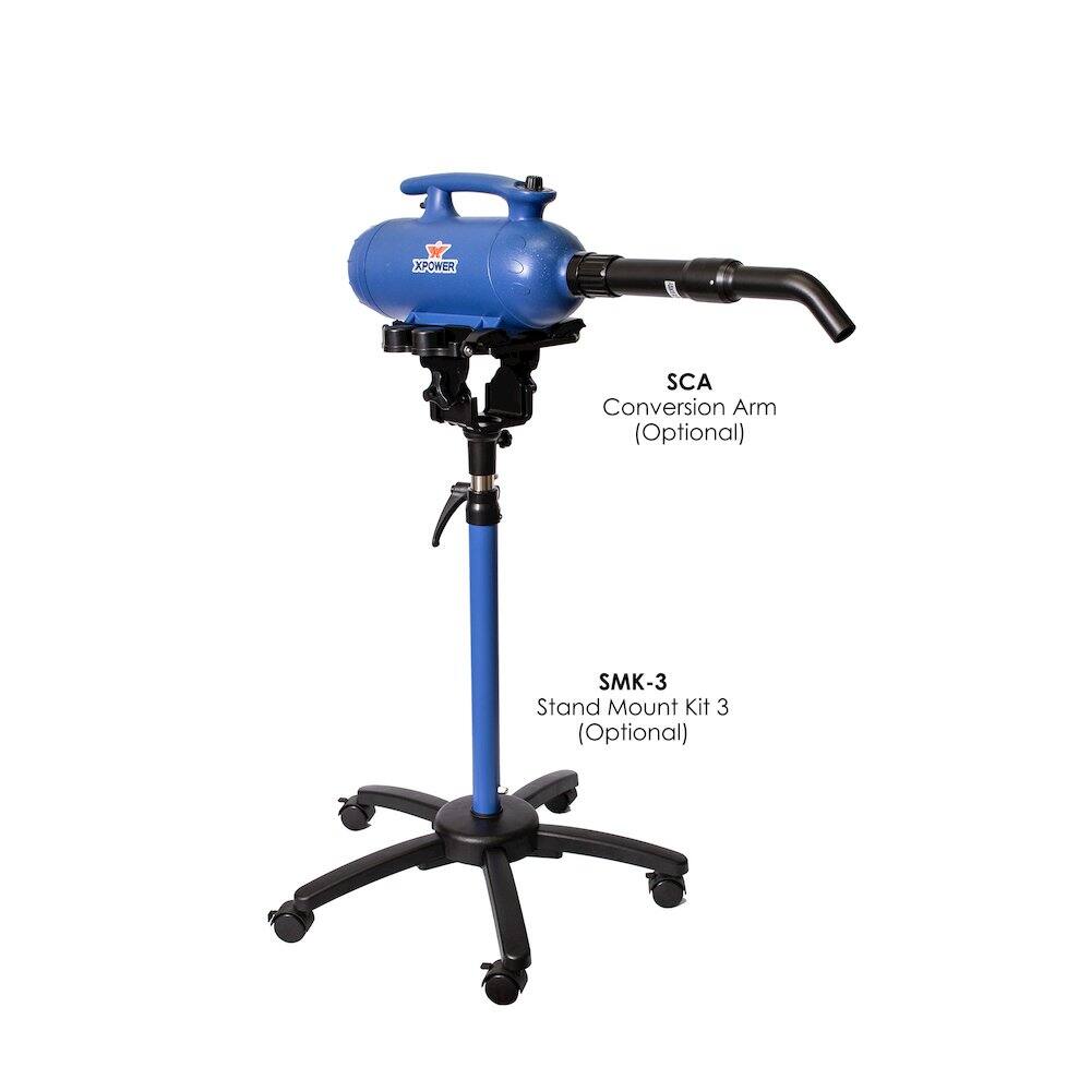 XPOWER  
SCA Conversion Arm (Optional)  
SMK-3 Stand Mount Kit 3 (Optional)