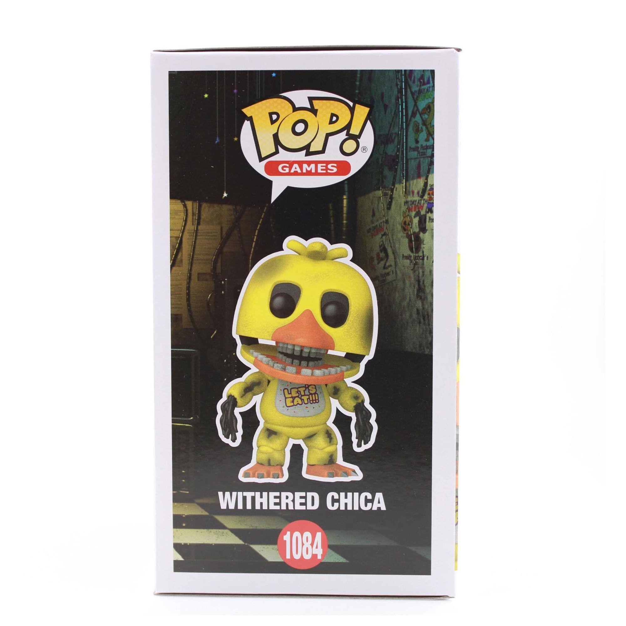 POP! GAMES  
LET'S EAT!!!  
WITHERED CHICA  
1084