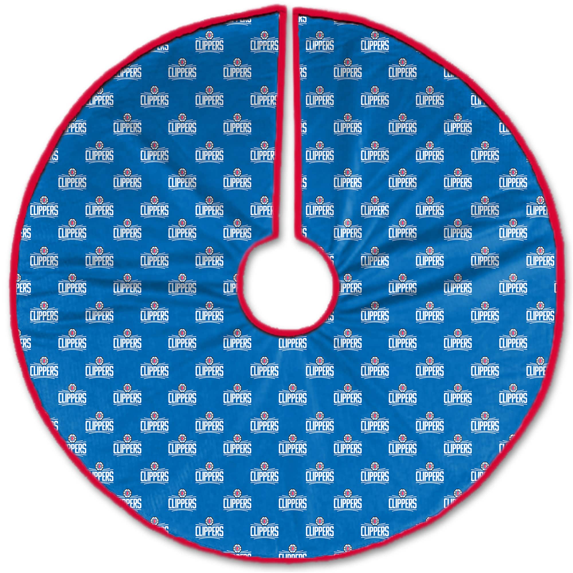 Pegasus - LA Clippers Microplush Christmas Tree Skirt - Multicolor