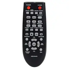 ALLIMITY - AH59-02547B Replacement Remote, Fit for Samsung SoundBar AH59-02547A AH59-02612B AH68-02644D-00 HW-FM45 HW-FM45C HW-F450 - Black