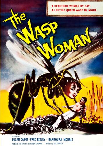 Front. The Wasp Woman   - DVD.