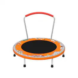 LOVMOR - 3 FT Trampoline with Foam Handle Recreational Trampoline for Kids