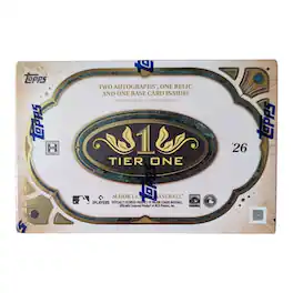 2026 Topps Tier One Baseball Hobby Box